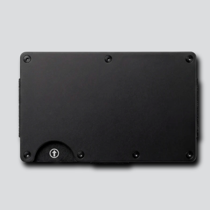 Norr Wallet®- Cartera Aluminio Negro Mate