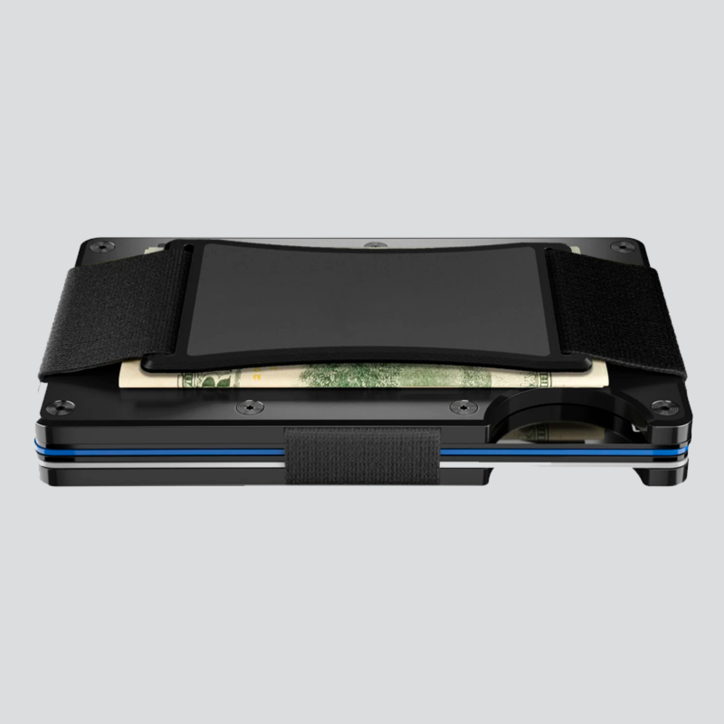 Norr Wallet®- Cartera Aluminio Negro Mate